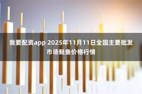 我要配资app 2025年11月11日全国主要批发市场鲢鱼价格行情